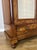 Blue Antique French Carved Walnut Mirrored 2-Door Armoire For Sale - Image 8 of 18