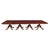 Wood Antique Irish Regency Mahogany Pedestal Dining Table, 1820 For Sale - Image 7 of 7