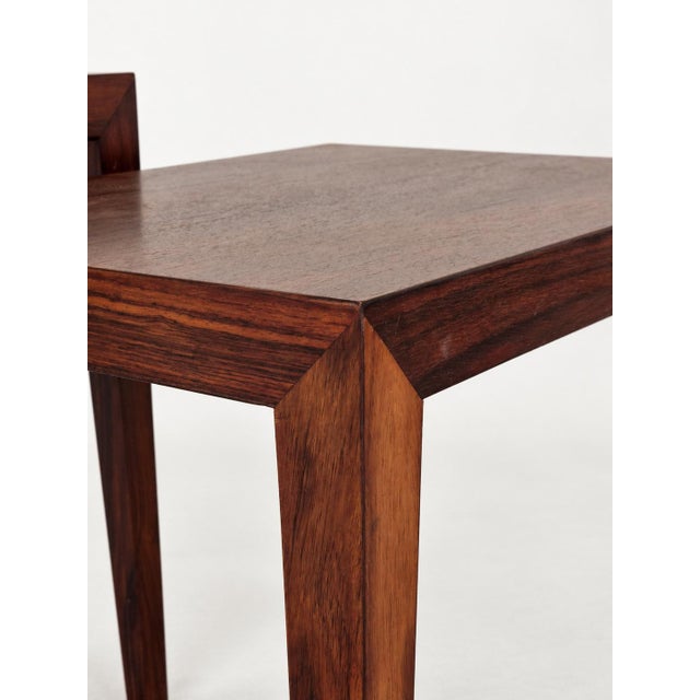 Nesting Tables in Rosewood by Severin Hansen for Haslev Møbelsnedkeri, Denmark, 1960s, Set of 3 For Sale - Image 12 of 14