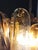 Vintage Italian Murano Chandelier with 36 Lattimo Amber Glass Petals, 1990s For Sale - Image 9 of 17