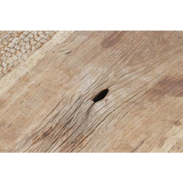 African Charming Antique Senufo Wood Bench For Sale - Image 3 of 9