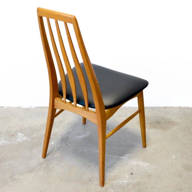 Koefoed Hornslet "Eva" Oak Dining Chairs Designed by Niels Koefoed For Sale In Boston - Image 6 of 11