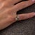 This elegant Edwardian toi et moi ring is a beautifully romantic jewel from the 1910’s, centered by 2 old European cut...