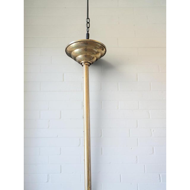 Art Deco Style Pendant Light, 1960s For Sale - Image 3 of 7