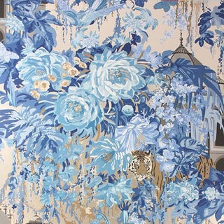 Matthew Williamson "Mughal Gardens" Wallpaper For Sale