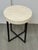 West Elm Bone Side Table, Ivory For Sale - Image 10 of 12