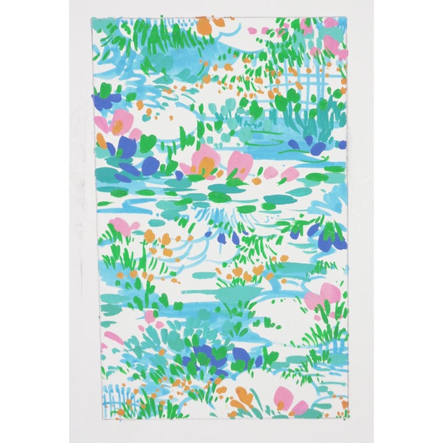 Original Lizzie Derriey Fabric/Tapestry Design I For Sale - Image 4 of 4