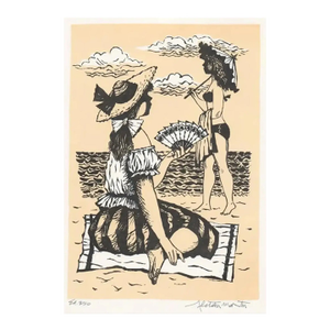 1966 Fletcher Martin Sun Women Lithograph