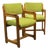 Upholstered Pine Armchairs, 1970s, Set of 2 For Sale
