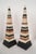 Stone 1900s Large Pair of Italian Grand Tour Neoclassical Marble Specimen Obelisks For Sale - Image 7 of 11