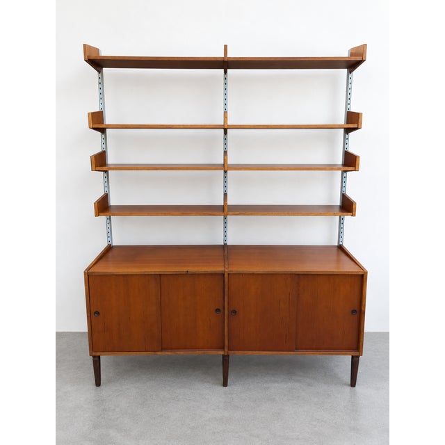 Scandinavian Teak Bookcase, Denmark, 1960s For Sale - Image 13 of 13