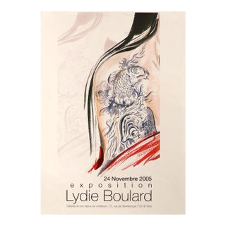 2005 French Exhibition Poster, Lydie Boulard, Paris For Sale