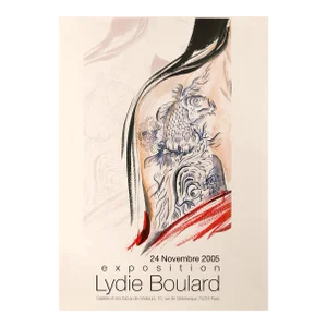 2005 French Exhibition Poster, Lydie Boulard, Paris