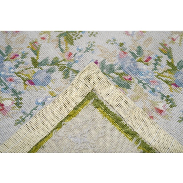 French Aubusson Design Rug 7'10'' X 10'0" For Sale - Image 9 of 9
