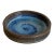 Ceramic Bowl Michael Andersen & Søn Danish Studio Pottery Blue Volcano Glaze 1960s For Sale