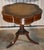 Ultra-Premium Custom Benchmade Clover Drum Table made in the United States (highly probable Grand Rapids, Michigan origin)...