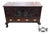 Antique Solid Mahogany Shell Carved Claw Foot Centennial Blanket Chest For Sale
