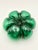 Vintage Hand Blown Green Glass Pumpkins Set of 2 For Sale In Philadelphia - Image 6 of 7
