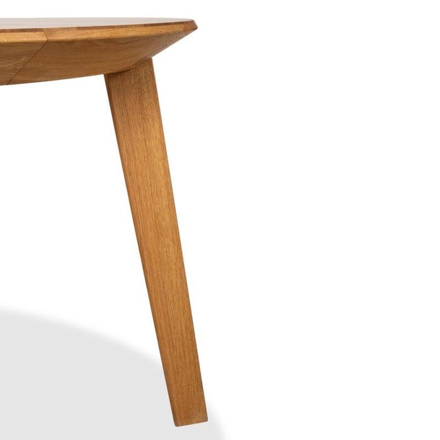Team 7 Miro Wooden Dining Table Brown Extendable Dining Room For Sale - Image 5 of 9