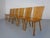 1950s Brutalist Oak Chairs by Göran Malmvall, Sweden, 1950s, Set of 6 For Sale - Image 5 of 18