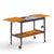 Brown George Nelson for Herman Miller Mid Century Walnut Server Bar Cart For Sale - Image 8 of 11