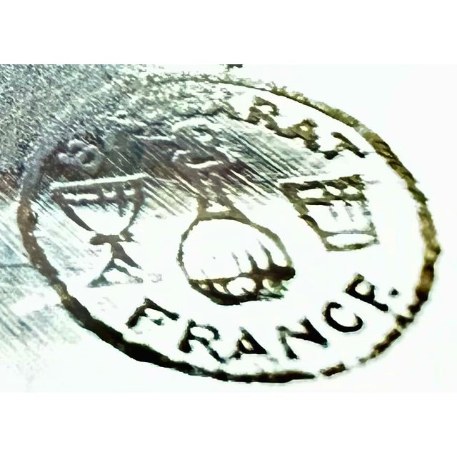 Glass Late 20th Century Baccarat Faceted Optic Cut Crystal 5 Shot Glasses With Low Profile Crystal Bowl - 6 pcs For Sale - Image 7 of 8