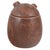 Mid-Century Matte Brown Glazed Stoneware Lidded Jar by Jar Erik Rahr for Saxbo For Sale - Image 5 of 5
