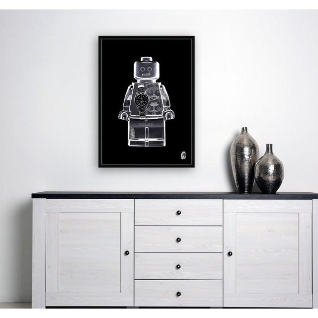 Vincent Sabatier, Rolex Submariner Black Blue, 2019, Screen Print For Sale - Image 7 of 9