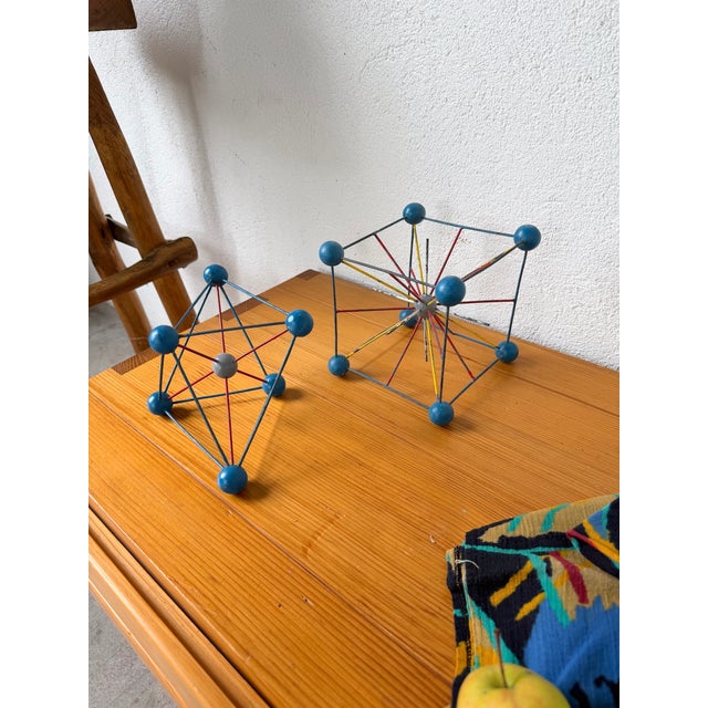 Vintage Molecular Models, 1960s, Set of 2 For Sale - Image 3 of 18