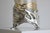 Breathtaking French antique Art Nouveau decanter / pitcher in silver plate with enamel painted glass by Jules Barian 1900....