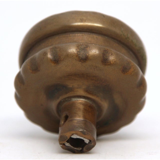 Antique Rococo Bronze Passage Door Knob For Sale - Image 6 of 6