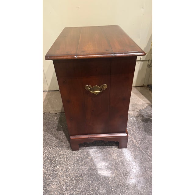 Wood Theodore Alexander Mahogany Four-Drawer Chest For Sale - Image 7 of 16