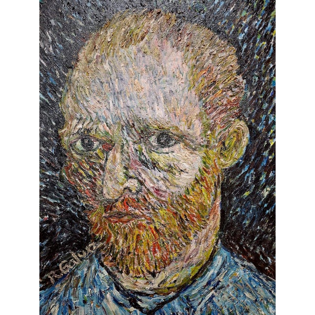 Given Vincent Van Gogh’s mental state when he painted his September 1889 self-portrait, possibly his last, it would be...