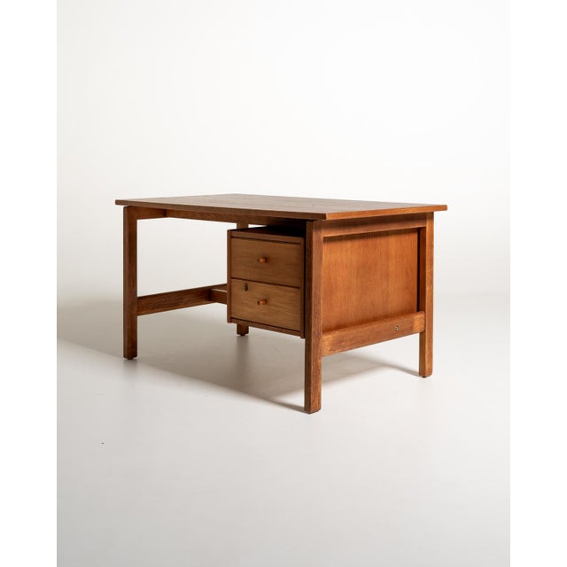 GE-125 Desk by Hans J. Wegner for Getama, 1960s For Sale - Image 3 of 10