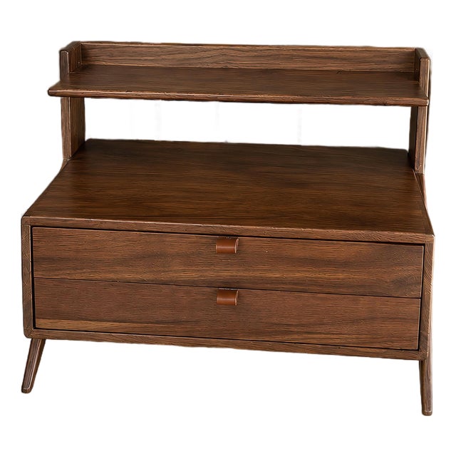 Perfume Tray With Drawers, Solid Walnut Vanity Organizer, Makeup Skincare Perfume Display Shelf For Sale