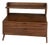 Perfume Tray With Drawers, Solid Walnut Vanity Organizer, Makeup Skincare Perfume Display Shelf For Sale