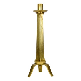 1960s Brutalist Candle Holder For Sale
