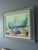 Mid-Century Modern 'Shoreline Colour' Vintage Original Abstract Coastal Landscape Oil Painting, Framed For Sale - Image 4 of 12