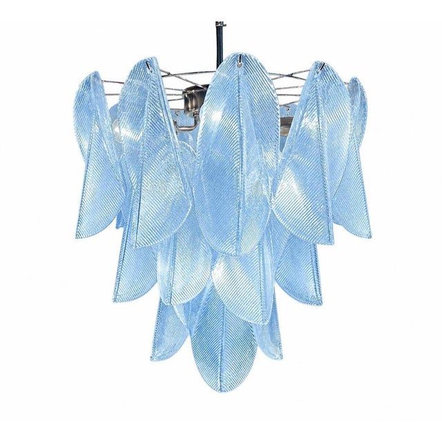 Italian Murano Glass Chandeliers, 1970s, Set of 3 For Sale - Image 3 of 16