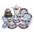 Antique Beyer & Bock Tausendschön 42-Piece Porcelain Service for 12, C. 1905–1931 For Sale