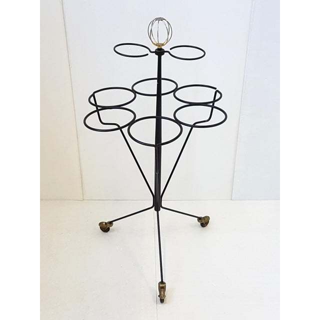 Vintage Plant Stand, 1950s For Sale - Image 9 of 10