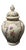 White A Pair of Porcelain Hand Painted Jars For Sale - Image 8 of 9