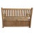 Outdoor Teak Storage Bench For Sale In Los Angeles - Image 6 of 6