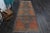 Orange 1970s Vintage Handmade Wool Cotton Orange Runner Rug For Sale - Image 8 of 11
