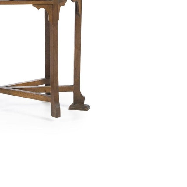 Early 20th Century Art Nouveau Showcase in Walnut For Sale - Image 5 of 6
