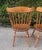 Vintage Mid Twentieth Century S Bent & Bros Colonial Maple Wood Windsor Side Chairs, a Pair For Sale - Image 6 of 10