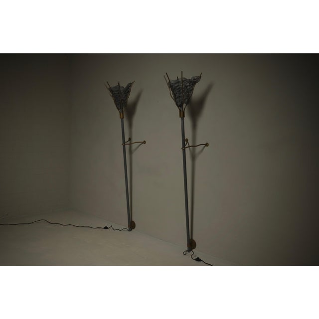 Torche Wall Lamps by Rob Eckhardt for Eckhardt and Leeuwenstein, 1980s, Set of 2 For Sale - Image 15 of 15