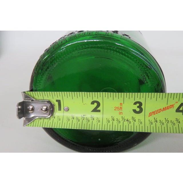 Brennspiritbus Green Glass Bottle German Spirits With Swing Top Closure 4716b For Sale - Image 10 of 14