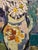 Blue David Burliuk - Vibrant Floral Still Life in Vase– 1950s Oil Painting For Sale - Image 8 of 13
