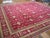 Red Impressive Red and Yellow Color With Geometric Design Antique Indian Rug For Sale - Image 8 of 8